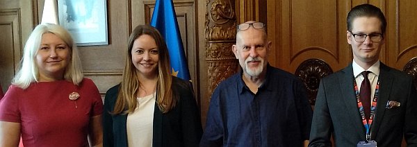 Spotkanie w Ambasadzie RP w Rydze